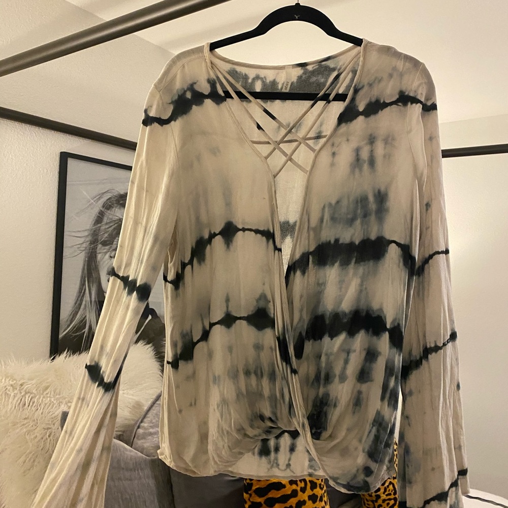 Tie Die Blouse